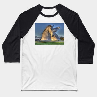 The Kelpies jigsaw puzzle Baseball T-Shirt